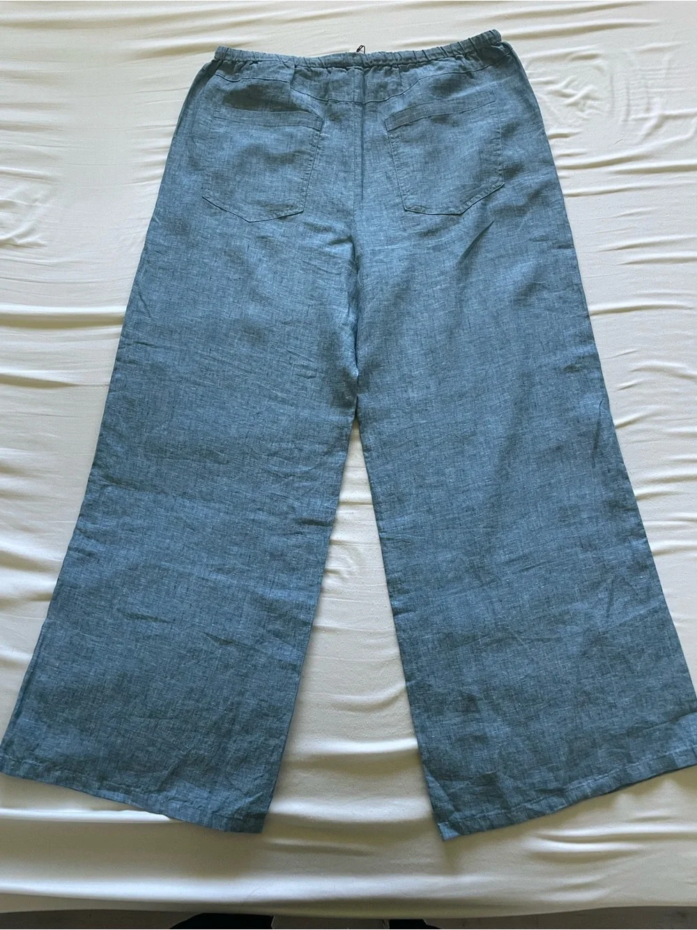 Banana Republic Wide-Leg Linen Pants